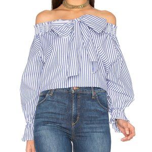 Off Shoulder Stripe Top